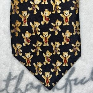 Beaufort Tie Rack Teddy Bear Tie